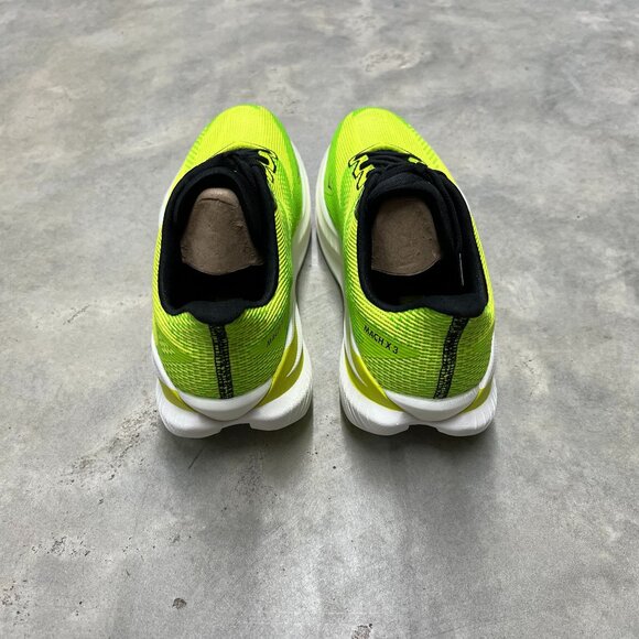 Hoka Mach X 3 Neon Citrus Lime Men’s Running Shoes 1168720/NNHK - New main image 6
